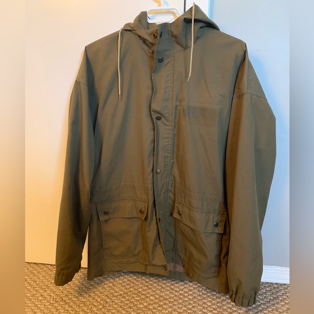 Vintage Eatons Olive Coat